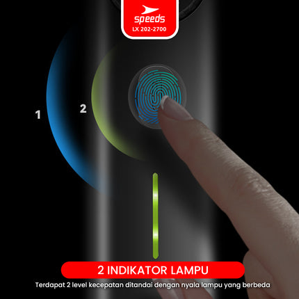 SPEEDS Alat Cukur Rambut Bayi Anak Hair Clipper USB Rechargeable Pencukur Rambut Cordless Professional Elektrik 202-2700