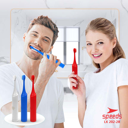 SPEEDS Sikat Gigi Elektrik Tooth Brush Electric Mini Portable Traveling Sikat Gigi Vibration 202-28