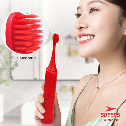 SPEEDS Sikat Gigi Elektrik Tooth Brush Electric Mini Portable Traveling Sikat Gigi Vibration 202-28