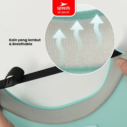 SPEEDS Topi Kipas Angin Outdoor USB Portable Mini Fan Hat Topi Anti Panas Topi Pantai Fashion Traveling 202-57