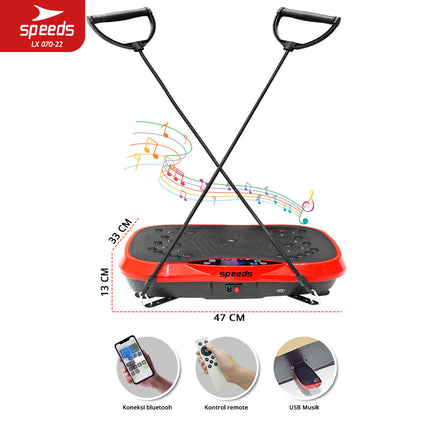SPEEDS Alat Pijat Elektrik Body Slimmer Alat Pelangsing Perut Tubuh Olahraga Alat Fitness 070-22