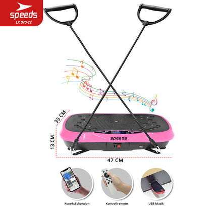 SPEEDS Alat Pijat Elektrik Body Slimmer Alat Pelangsing Perut Tubuh Olahraga Alat Fitness 070-22