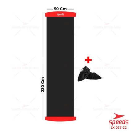 SPEEDS Sliding Mat Alat Fitness Gesek Kaki Portabel Alat Olahraga Gym Sport Gesek Glider Mat 027-22