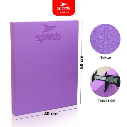 SPEEDS Balance Pad TPE 50x40x5cm Bantalan Yoga Olahraga Matras Lutut Pilates Empuk Cushion 034-24