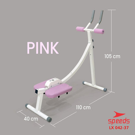 SPEEDS AB Coaster Alat Gym Pembentuk Abdominal Otot Perut Latian Olahraga Otot Pinggul Paha 042-37