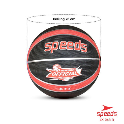 SPEEDS Bola Basket Olahraga Basketball Original 9900 LX 043-3