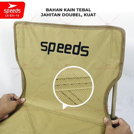 SPEEDS Kursi Lipat Camping Kursi Lipat Outdoor Kursi Gunung Kursi Sauna Bangku Portable 031-13