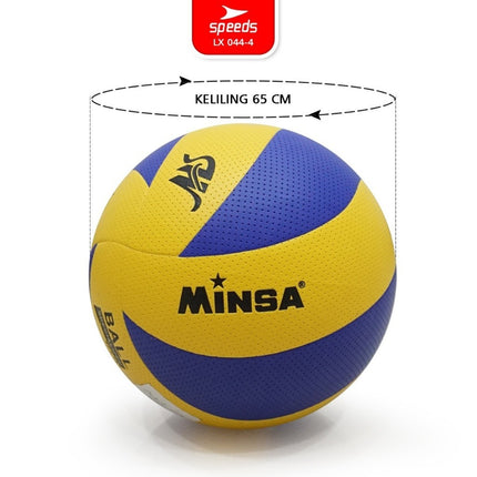 SPEEDS Volleyball Size 5 Original Volleyball Sports Beach Volleyball Court Ball Size 5 FIVB Strong Bounce 044-4