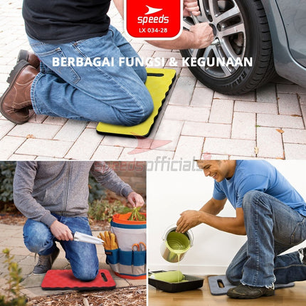 SPEEDS Matras Bantalan Cushion Lutut Knee Pad Prayer Serbaguna Kneeling Pad Kneel Empuk 034-28