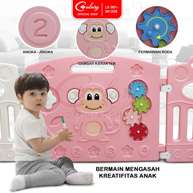 Baby Fence Kokoh Play Fence Pagar Mainan Anak Pagar Bayi Pagar Anak 001-M1206