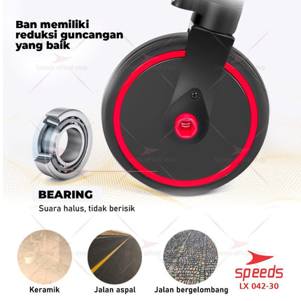 SPEEDS Sepeda Mini Sepeda Anak Taxi KickBike Balancing Bike Sepeda Keseimbangan 071-10