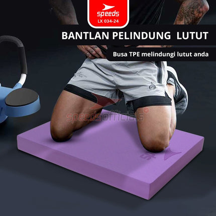 SPEEDS Balance Pad TPE 50x40x5cm Bantalan Yoga Olahraga Matras Lutut Pilates Empuk Cushion 034-24