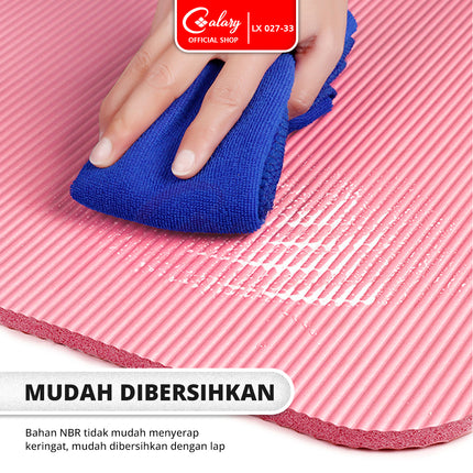 SPEEDS Yoga Mat 196x115x30mm Anti Slip Matras Yoga Tebal Extra Besar Alas Yoga Senam LX 027-33