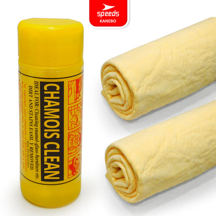 SPEEDS Chamois 32x43cm Multipurpose Car Cleaning Cloth Thick Chamois Wipe