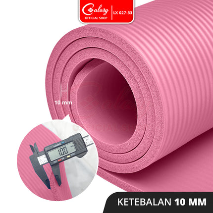 SPEEDS Yoga Mat 196x115x30mm Anti Slip Matras Yoga Tebal Extra Besar Alas Yoga Senam LX 027-33