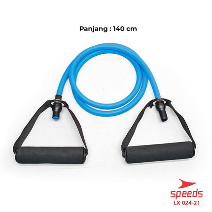 SPEEDS Resistance Band Yoga Tali Fitness Yoga Olahraga Senam Resistance Elastic Tube 024-21