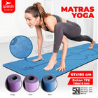 SPEEDS Yoga Mat TPE 6mm Matras Yoga Olahraga Meditasi Alas Yoga Karpet Berstandar SNI 027-4