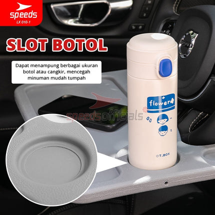 SPEEDS Meja Setir Mobil Ukuran Universal Tray Table Kerja Holder Portabel Car Table Serbaguna Wheel Tray 010-1