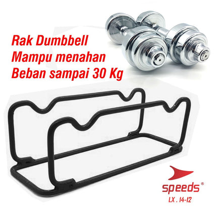 SPEEDS Tempat dumbell rak barble alat fitness yoga matrass gym olahraga 014-12