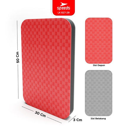 SPEEDS Matras Lutut 50x30x4cm Knee Pad EVA Alas Ab Wheel Evamat Bantalan Ab Roller Cushion Pad LX 027-29