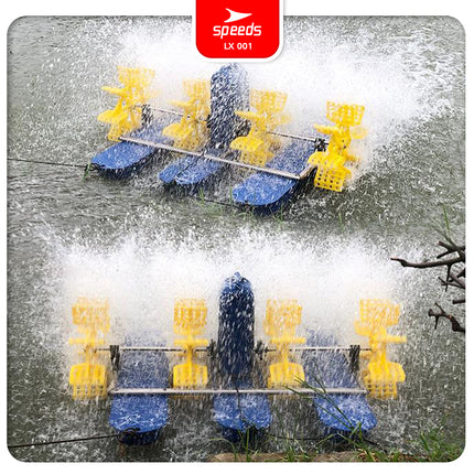 SPEEDS Water Aerator Float 165cm Pond Aerator HDPE Material Floating Lake Aerator