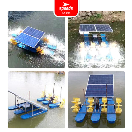 SPEEDS Water Aerator Float 165cm Pond Aerator HDPE Material Floating Lake Aerator