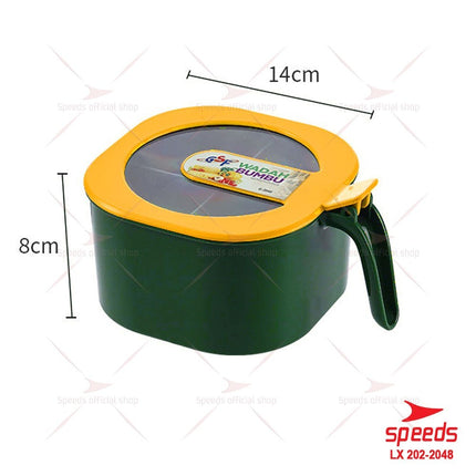 SPEEDS Tempat Bumbu 4 Sekat Wadah Kotak Bumbu Masak Dapur 4in1 202-2048