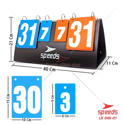 SPEEDS Score Board / Papan Skor untuk Futsal / Sepak Bola, DLL. Original Import berkualitas 046-1