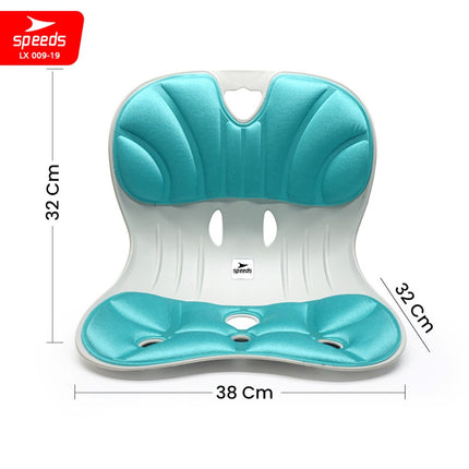SPEEDS Postur Portable Chair Kursi Plastik Sandaran Penopang Kursi Punggung  Penyangga Punggung  LX 019-34