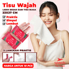 SPEEDS Portable Facial Tissue 24x30cm Compressed Magic Mini Facial Tissue Soft Cotton Material