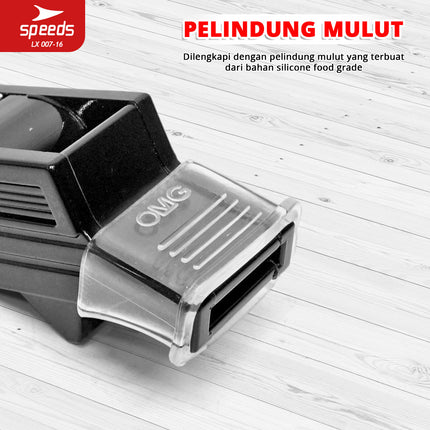 SPEEDS Peluit Wasit Pluit Treble Whistle Olahraga Periwitan Sport Aman 120db + Lanyard Tali 007-16