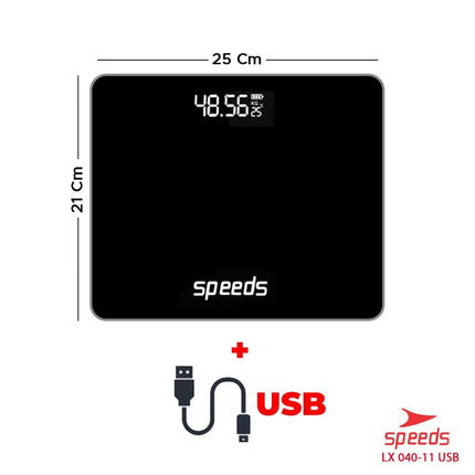 SPEEDS Timbangan Badan Anak Mini Digital Design Kartun 180 KG 040-11